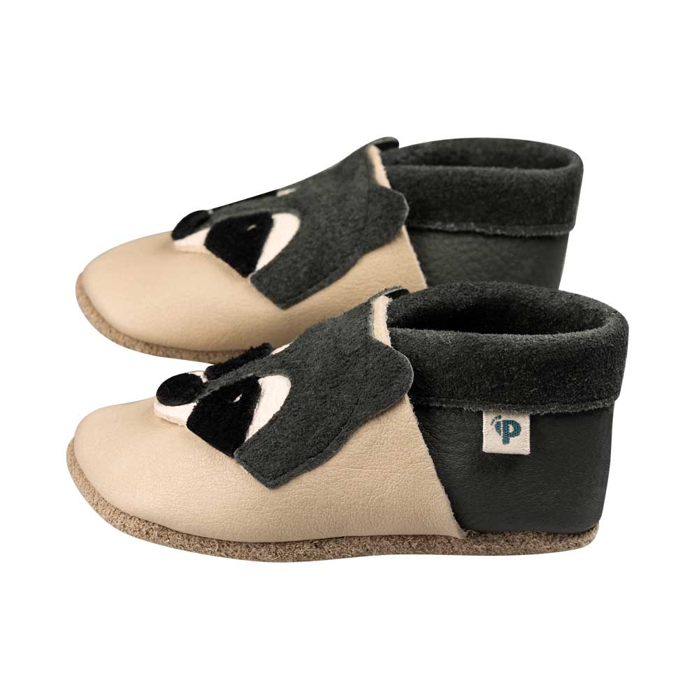 Waschbär - Barfußschuhe, Hausschuhe und Krabbelschuhe, IVN Naturleder zertifiziert