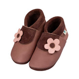 Flair mit Blume - Barfußschuhe, Hausschuhe und Krabbelschuhe, IVN Naturleder zertifiziert