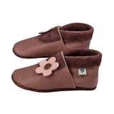 Flair mit Blume - Barfußschuhe, Hausschuhe und Krabbelschuhe, IVN Naturleder zertifiziert