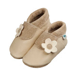 Flair mit Blume - Barfußschuhe, Hausschuhe und Krabbelschuhe, IVN Naturleder zertifiziert