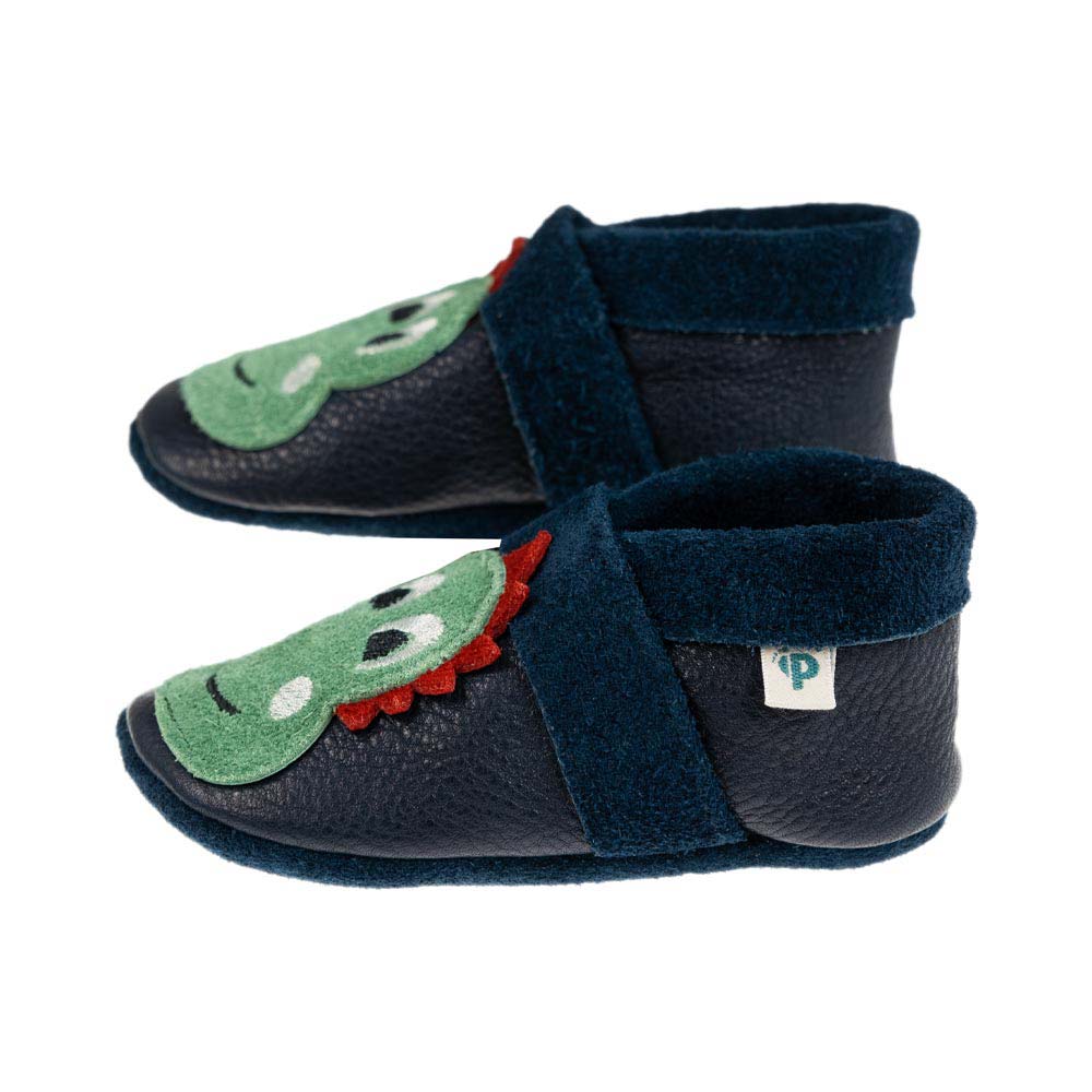 Dino - Barfußschuhe, Hausschuhe und Krabbelschuhe, IVN Naturleder zertifiziert