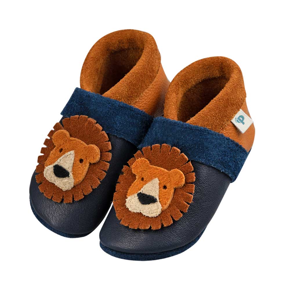 Löwe - Barfußschuhe, Hausschuhe und Krabbelschuhe, IVN Naturleder zertifiziert