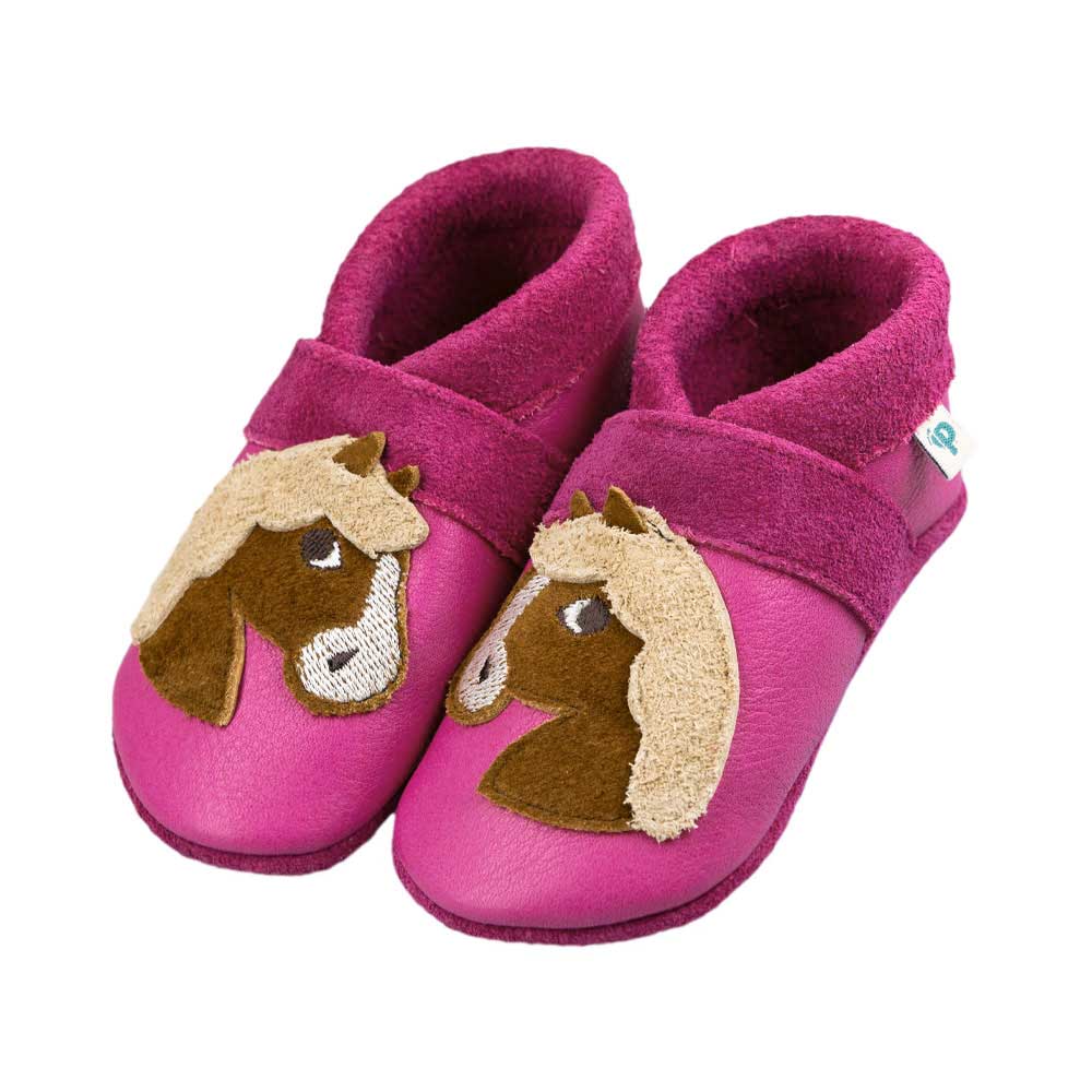 Pony - Barfußschuhe, Hausschuhe und Krabbelschuhe, IVN Naturleder zertifiziert