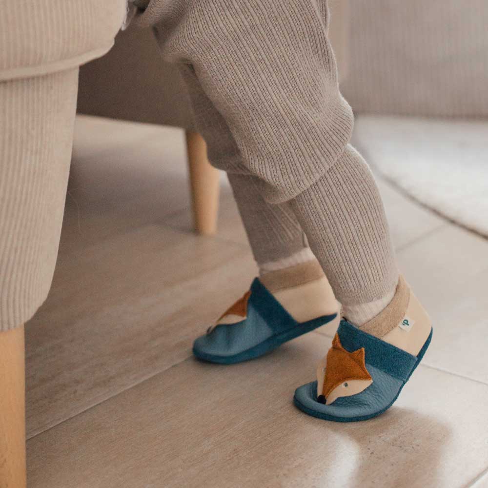 Fuchs - Barfußschuhe, Hausschuhe und Krabbelschuhe, IVN Naturleder zertifiziert