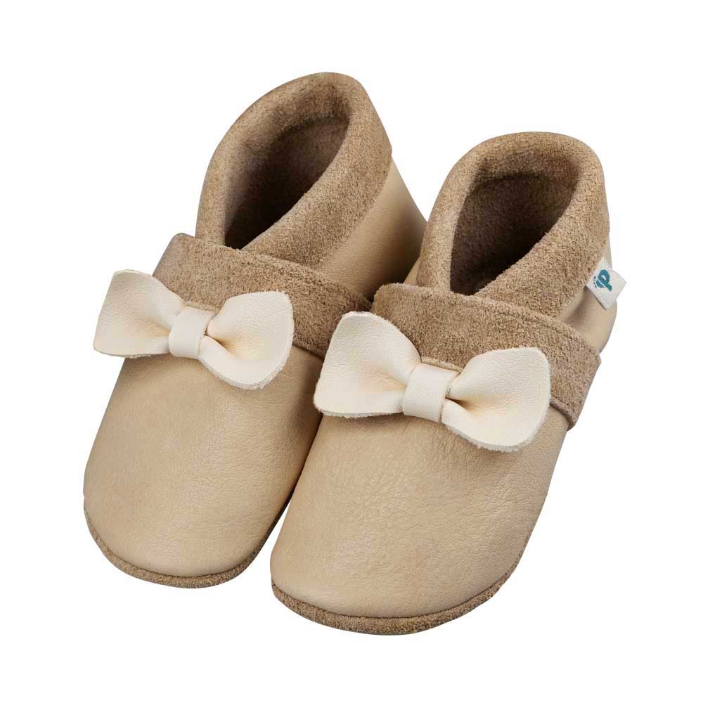 Schleife - Barfußschuhe, Hausschuhe und Krabbelschuhe, IVN Naturleder zertifiziert