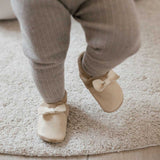Schleife - Barfußschuhe, Hausschuhe und Krabbelschuhe, IVN Naturleder zertifiziert