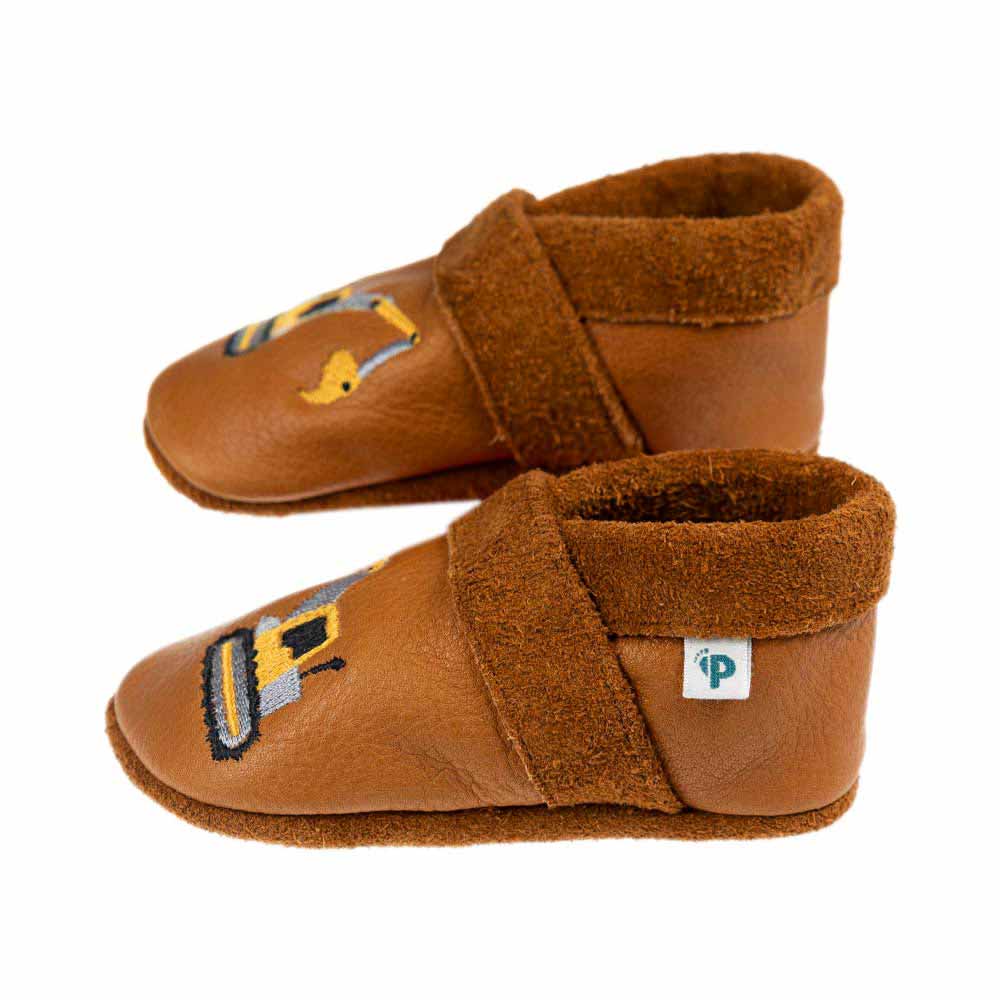 Bagger - Barfußschuhe, Hausschuhe und Krabbelschuhe, IVN Naturleder zertifiziert
