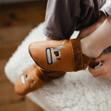 Bagger - Barfußschuhe, Hausschuhe und Krabbelschuhe, IVN Naturleder zertifiziert