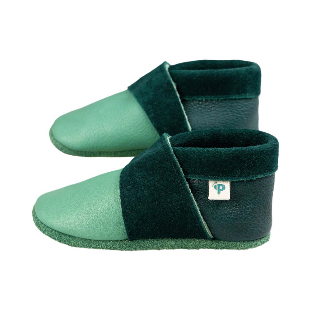 Flux - Barfußschuhe, Hausschuhe und Krabbelschuhe, IVN Naturleder zertifiziert