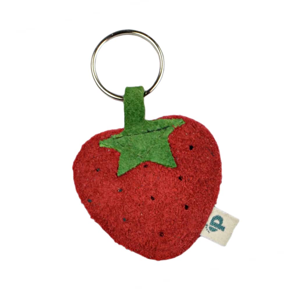 Strawberry keychain