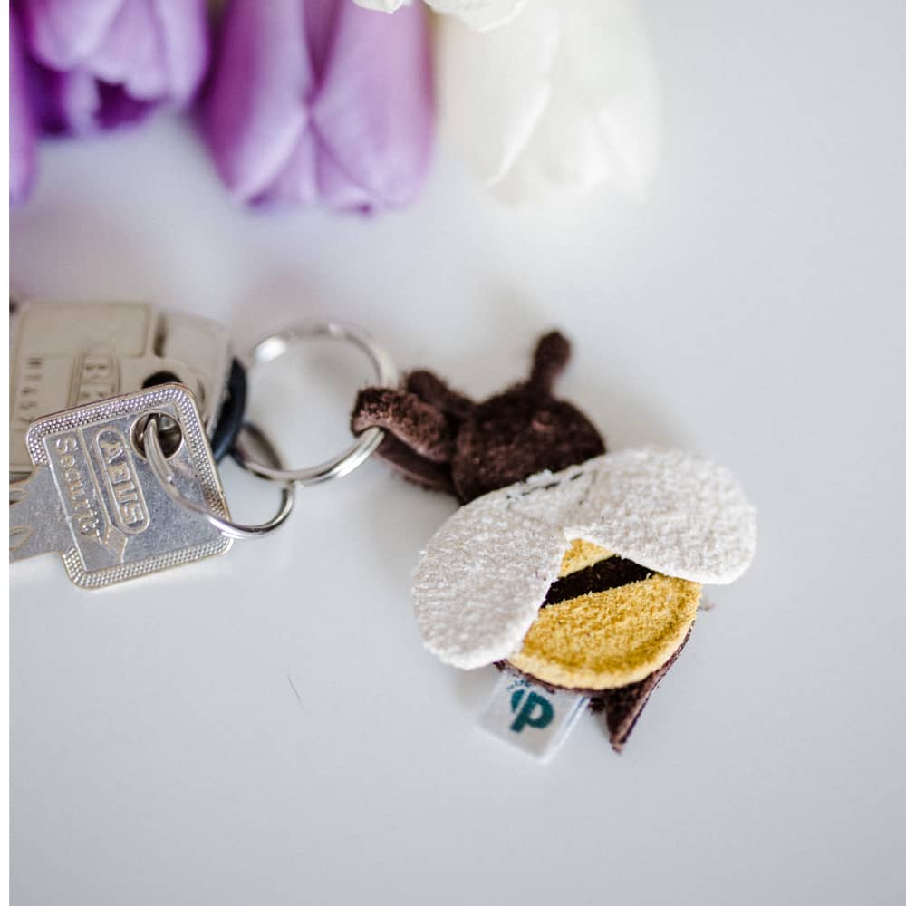 Bee keychain