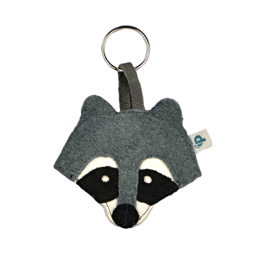 Raccoon keychain