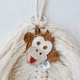 Monkey keychain