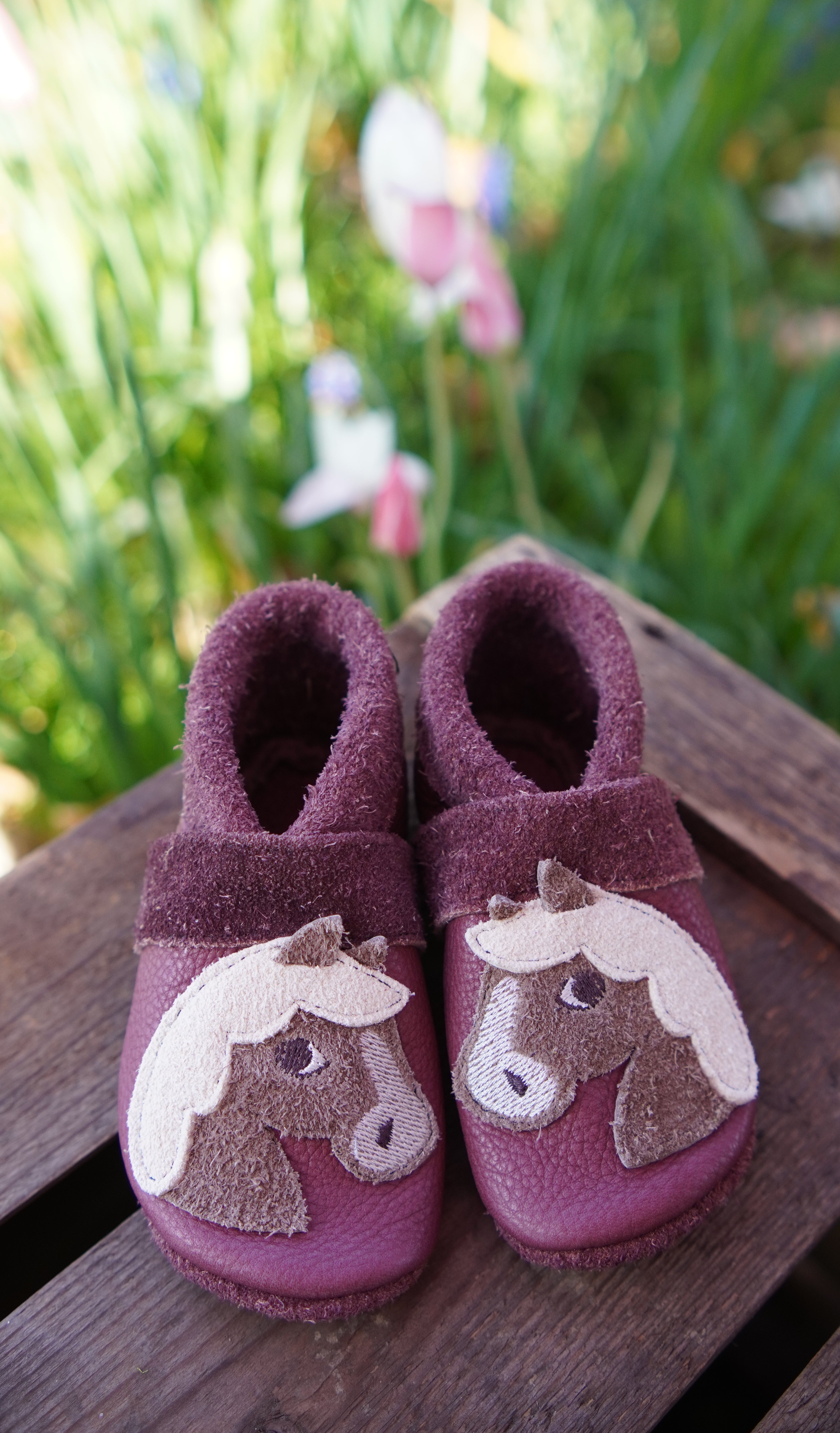 Pony - Barfußschuhe, Hausschuhe und Krabbelschuhe, IVN Naturleder zertifiziert