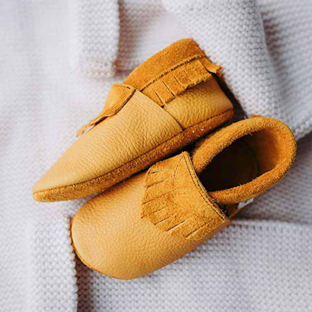 OFFER Schnüri - crawling shoes and slippers made of natural leather