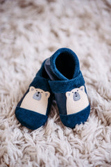 Eisbär - Barfußschuhe, Hausschuhe und Krabbelschuhe, IVN Naturleder zertifiziert