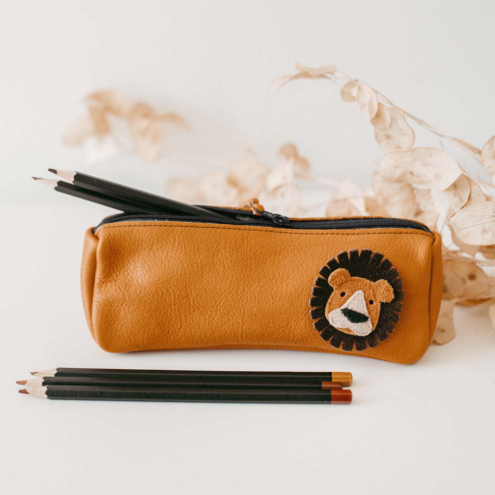 Lion pencil case