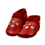 Fox - crawling shoes and slippers made of natural leather