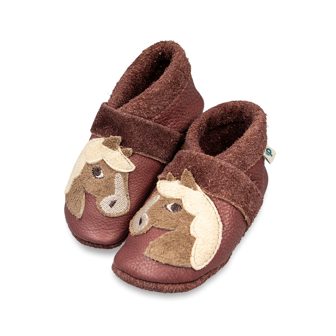 Pony - Barfußschuhe, Hausschuhe und Krabbelschuhe, IVN Naturleder zertifiziert