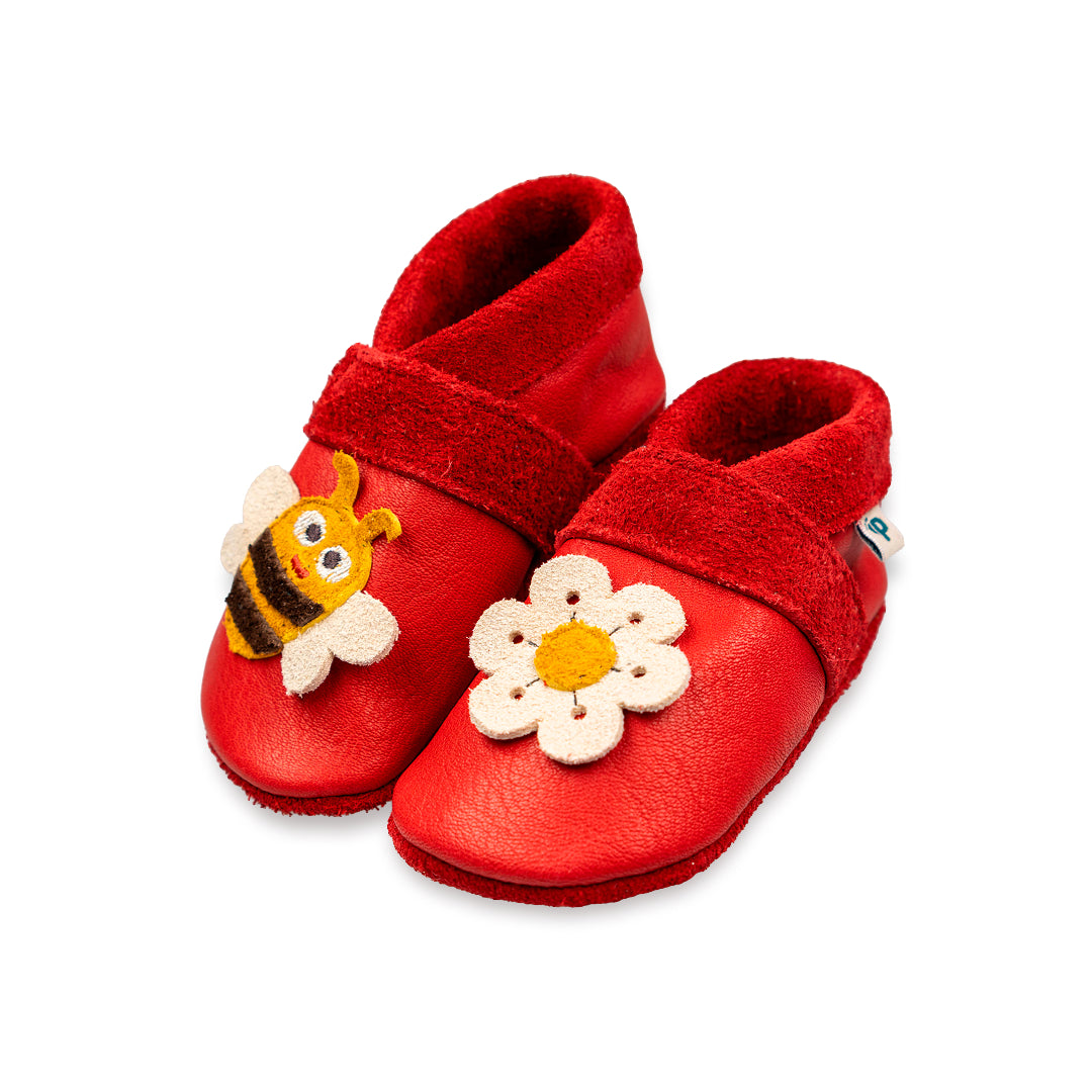Unicorn - crawling shoes and slippers made of natural leather
