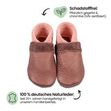 Roseberry/Rosa - Ecolinos, Barfußschuhe, Hausschuhe und Krabbelschuhe