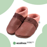 Roseberry/Rosa - Ecolinos, Barfußschuhe, Hausschuhe und Krabbelschuhe