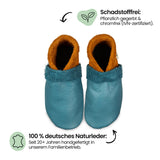 Paloma/Indi - Ecolinos, Barfußschuhe, Hausschuhe und Krabbelschuhe
