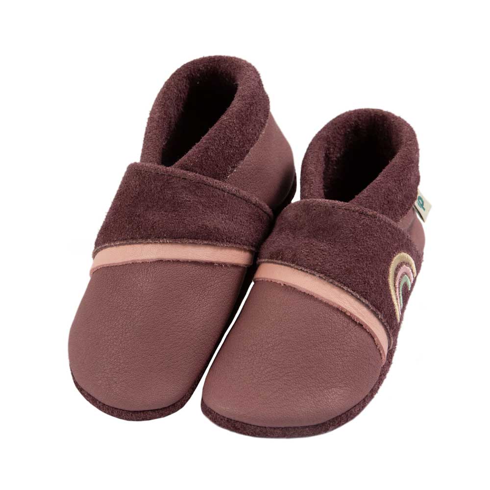 Pusteblume - crawling shoes and slippers made of natural leather