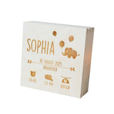 Geschenkbox Geburt Elefant