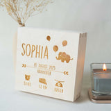 Geschenkbox Geburt Elefant
